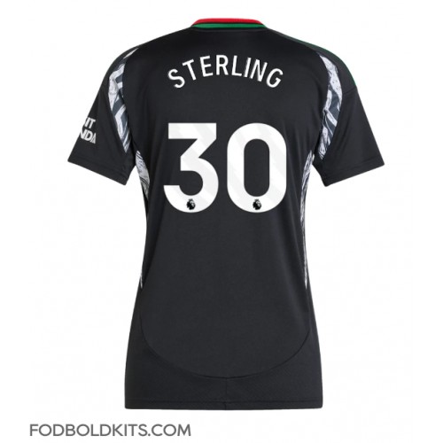 Arsenal Raheem Sterling #30 Udebanetrøje Dame 2024-25 Kortærmet